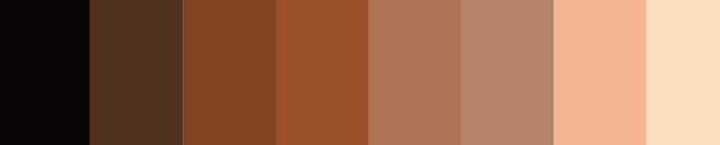 shades of brown